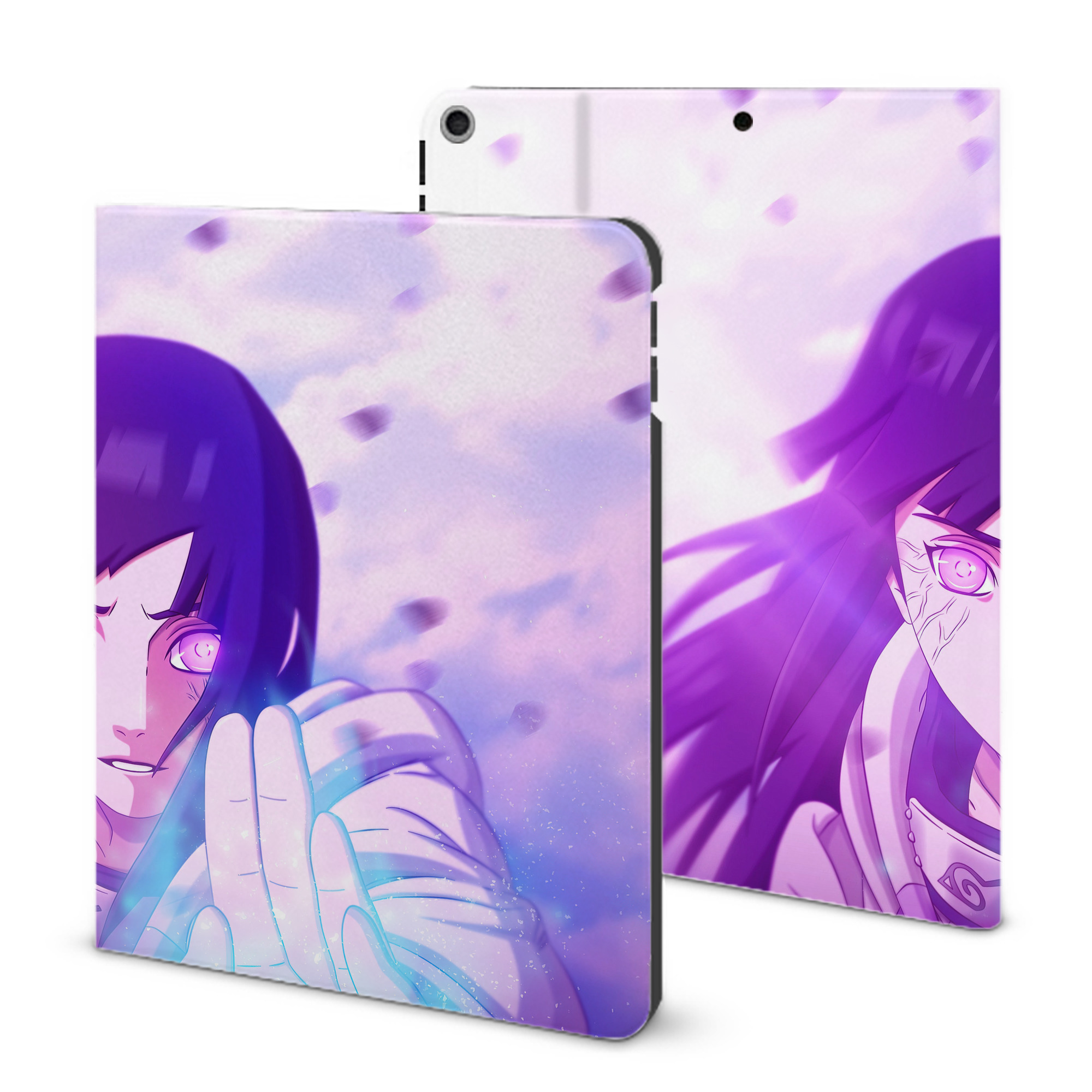 （画像用） NARUTO -ナルト- NARUTO -ナルト- 疾風伝 IPad ケース ブック型 PUレザー TPU 耐衝撃 軽量 薄型 ペン収納なし 全面保護 IPad 各モデル対応